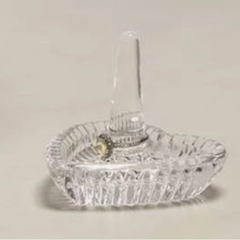 Waterford Crystal Heart Ring Holder, 3 in. - Picture 2 of 5